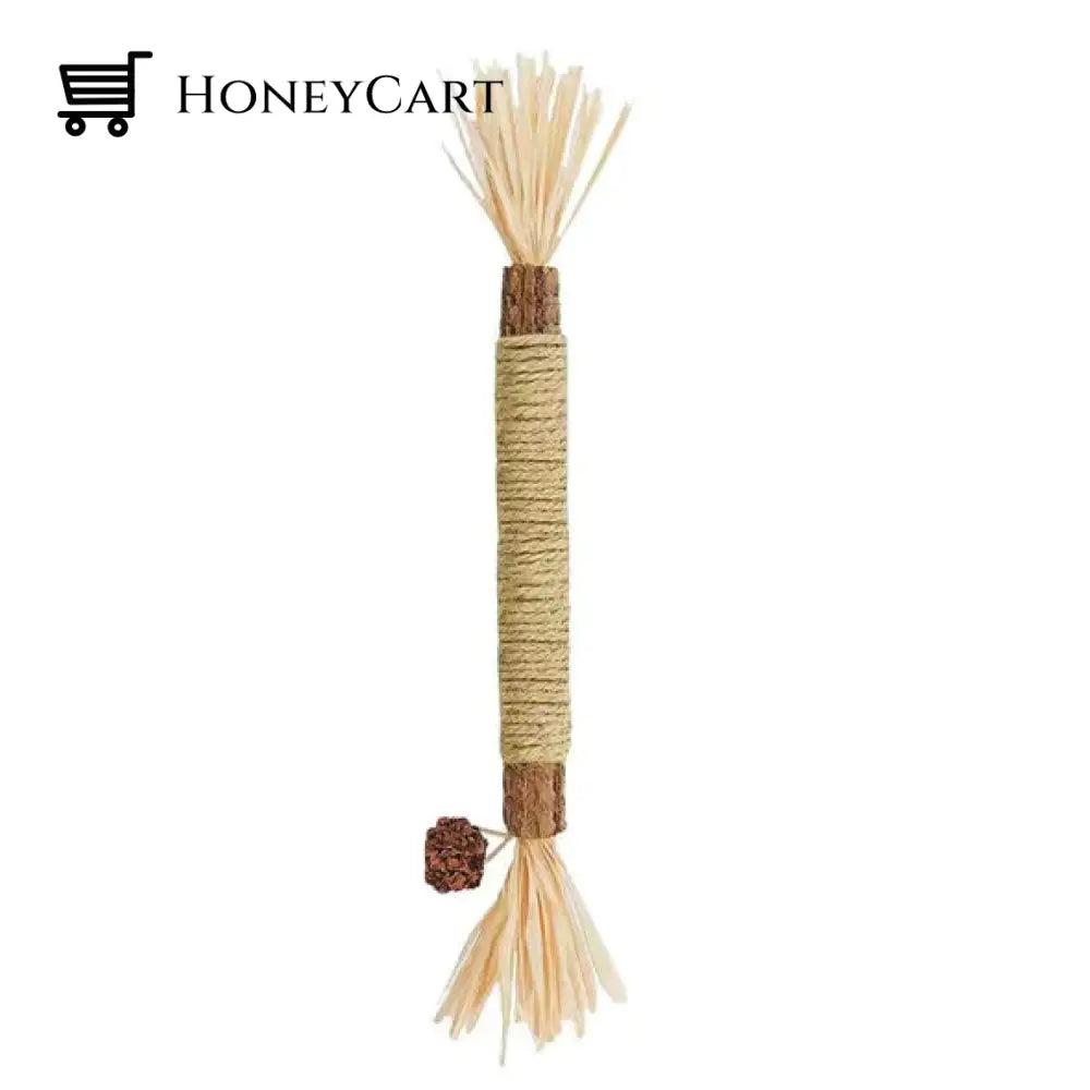 Cat Teeth Grinding Toy Raffia-Large Size / Buy One Get Free Tool