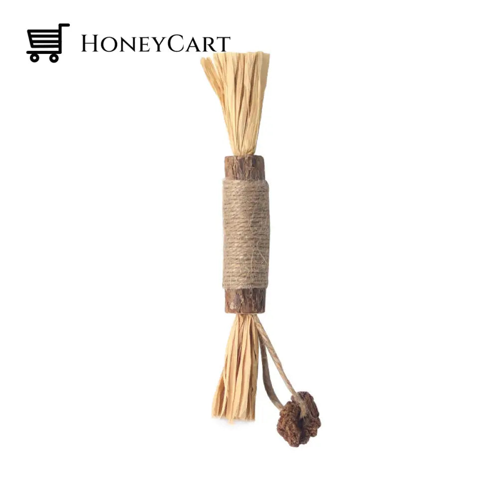 Cat Teeth Grinding Toy Raffia-Small Size / Buy One Get Free Tool