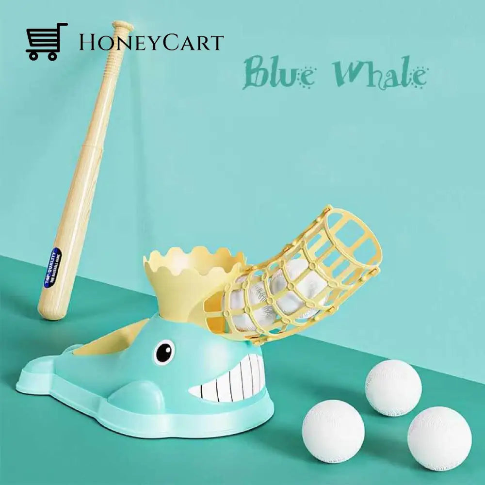 Catapult Baseball Set Blue Whale Kids Toys