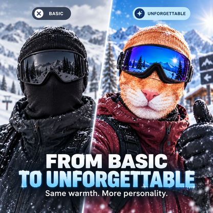 Animal Face Ski Mask – The Funniest Winter Balaclava Everyone Will Ask About