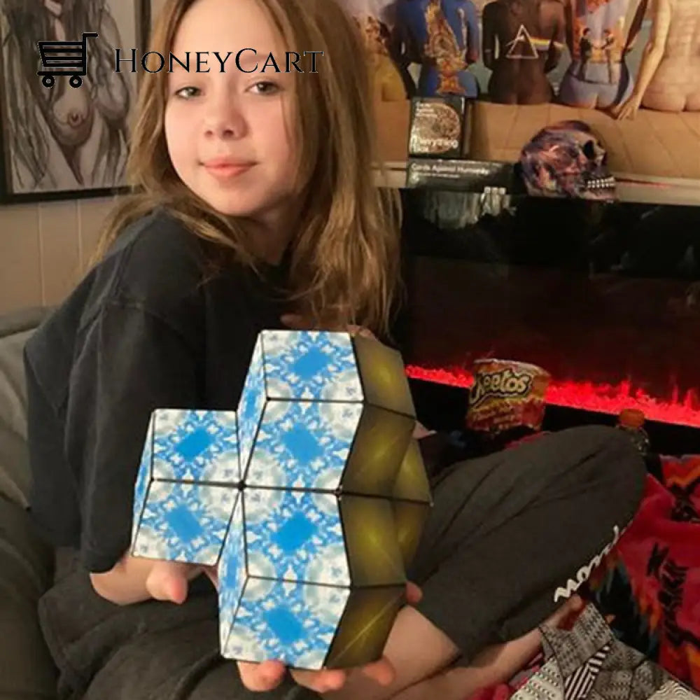 Changeable Magnetic 3D Magic Cube