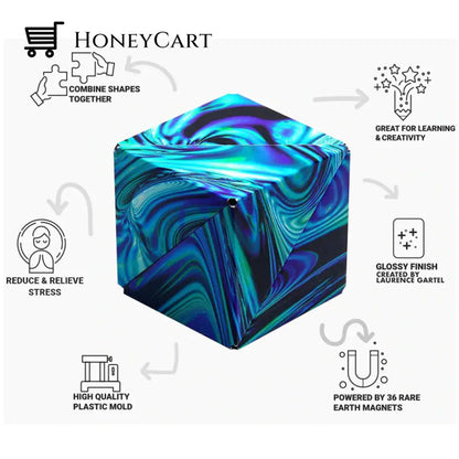 Changeable Magnetic 3D Magic Cube