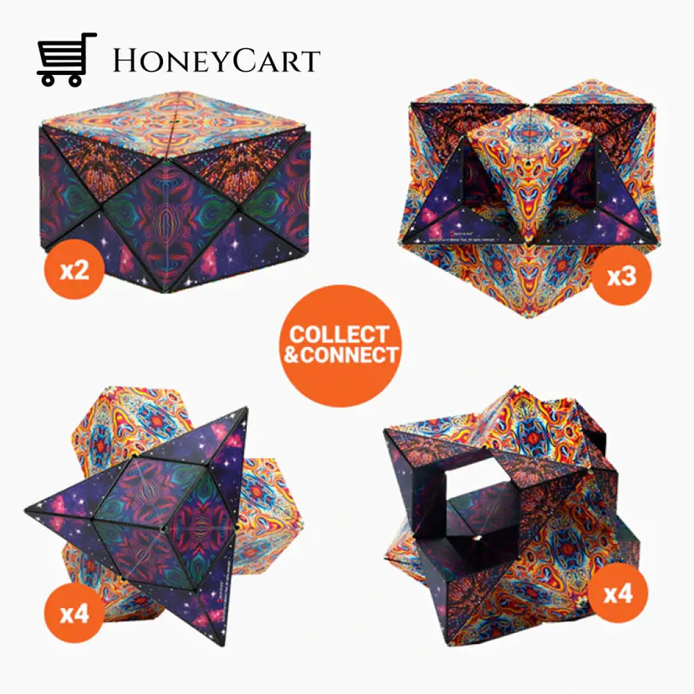 Changeable Magnetic 3D Magic Cube