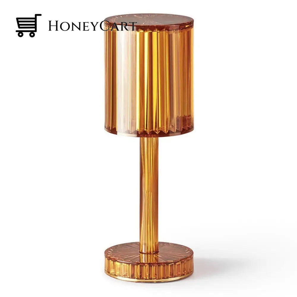 Charming Diamond Lamp Amber / Three-Color Plug-In Model