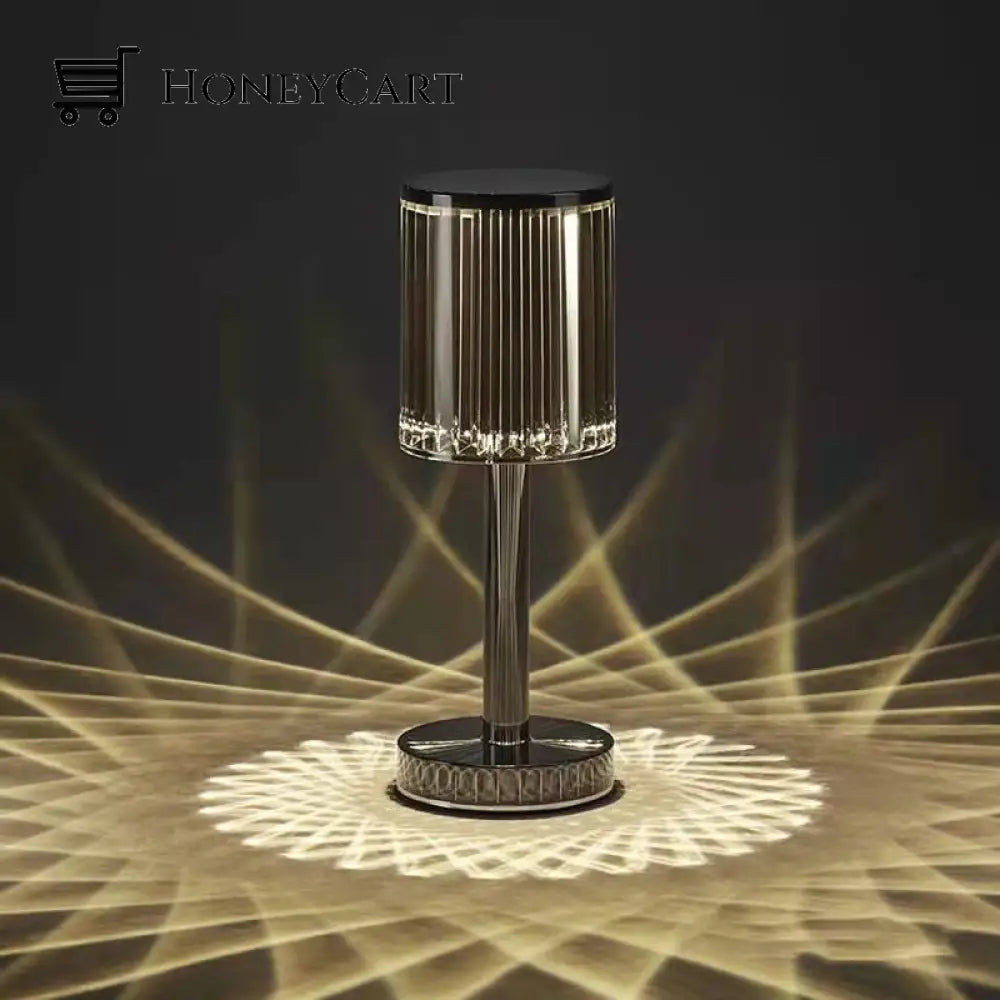 Charming Diamond Lamp Smoke Grey / Three-Color Plug-In Model
