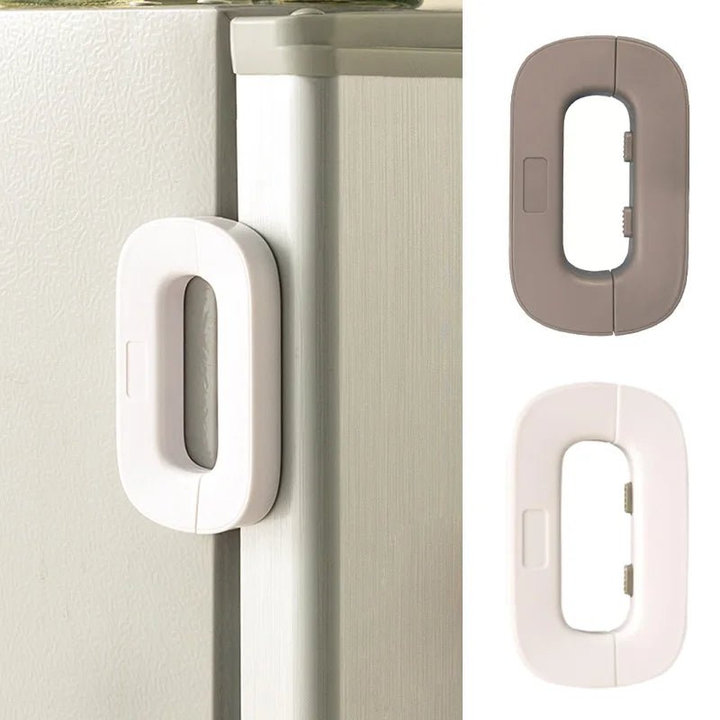 Child Safety Refrigerator Lock – Dedicated Anti-Pinch Door Buckles