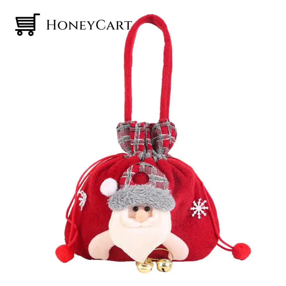 Christmas Gift Doll Bags Santa Claus