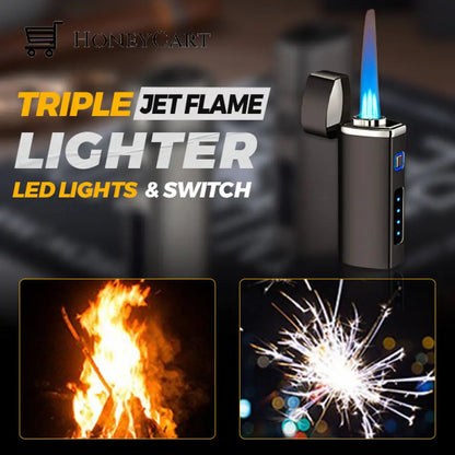 Christmas Hot Sale 49% Off - Triple Jet Flame Lighter