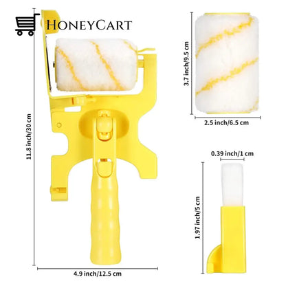 Clean-Cut Paint Edger Roller Brush