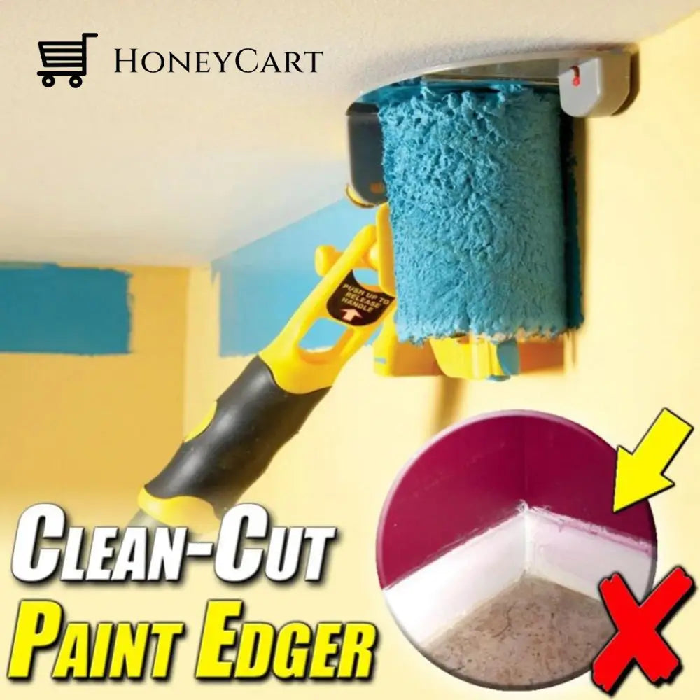 Clean-Cut Paint Edger Roller Brush