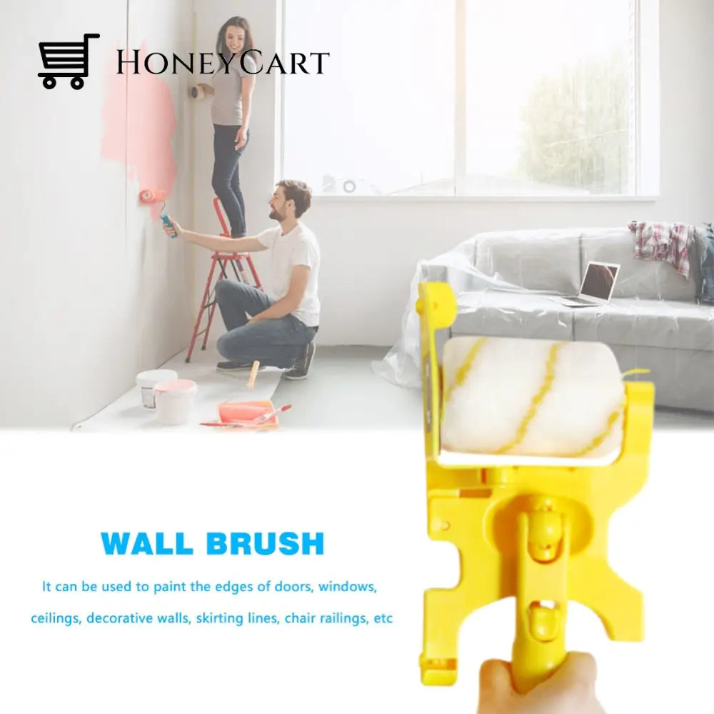 Clean-Cut Paint Edger Roller Brush