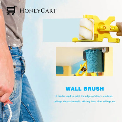 Clean-Cut Paint Edger Roller Brush