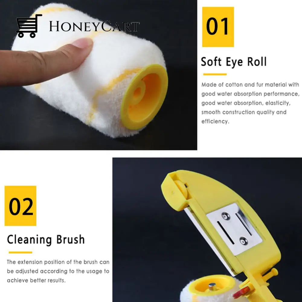 Clean-Cut Paint Edger Roller Brush