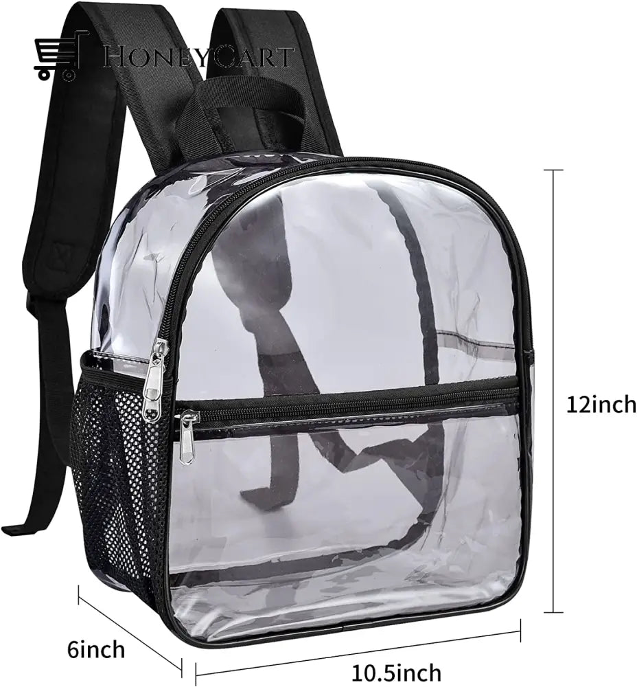 Clear Small Backpack Stadium Approved Water Proof Transparent Ltt-Bag