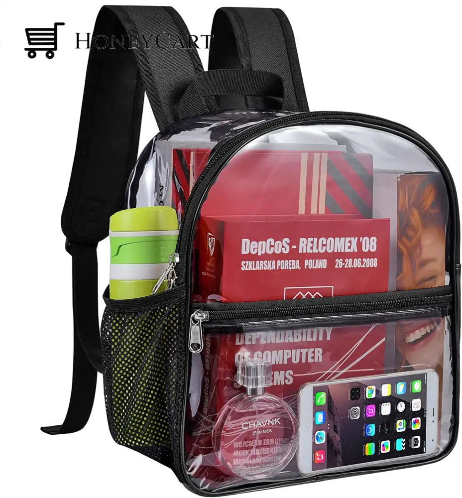 Clear Small Backpack Stadium Approved Water Proof Transparent Ltt-Bag