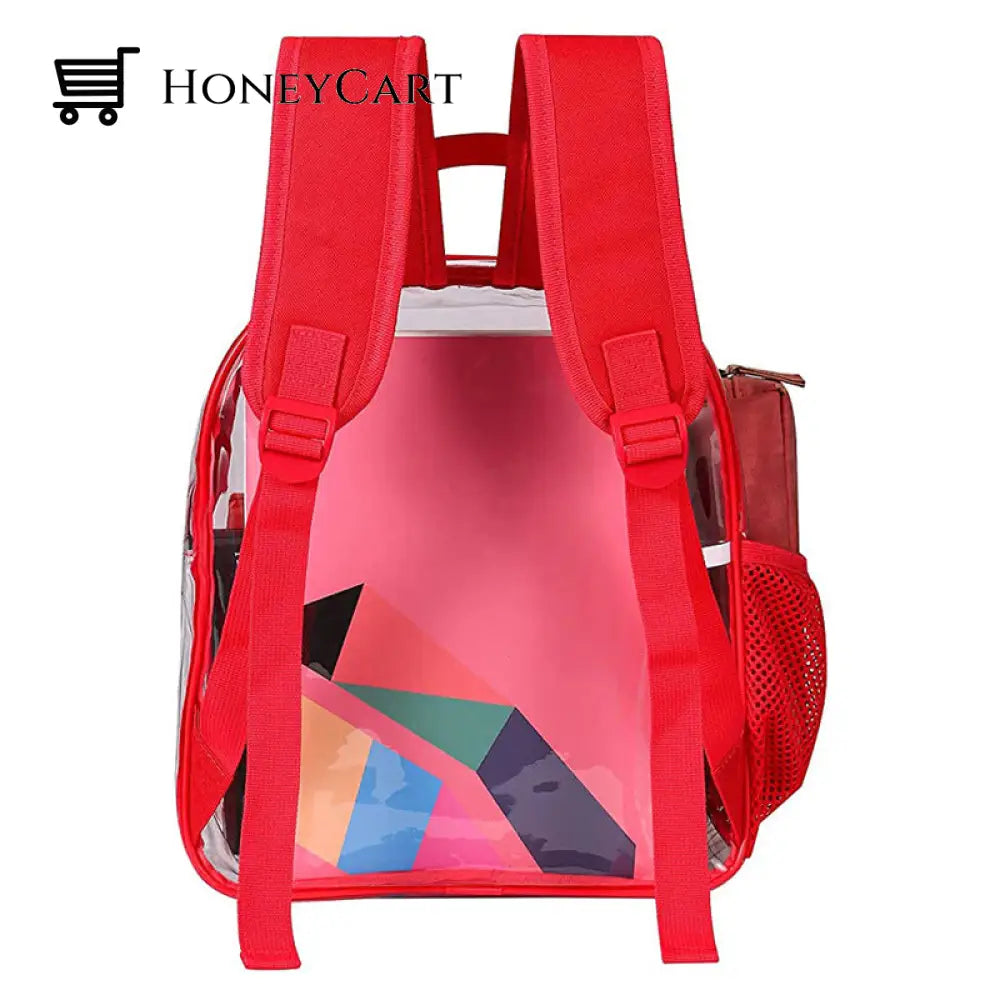 Clear Small Backpack Stadium Approved Water Proof Transparent Ltt-Bag