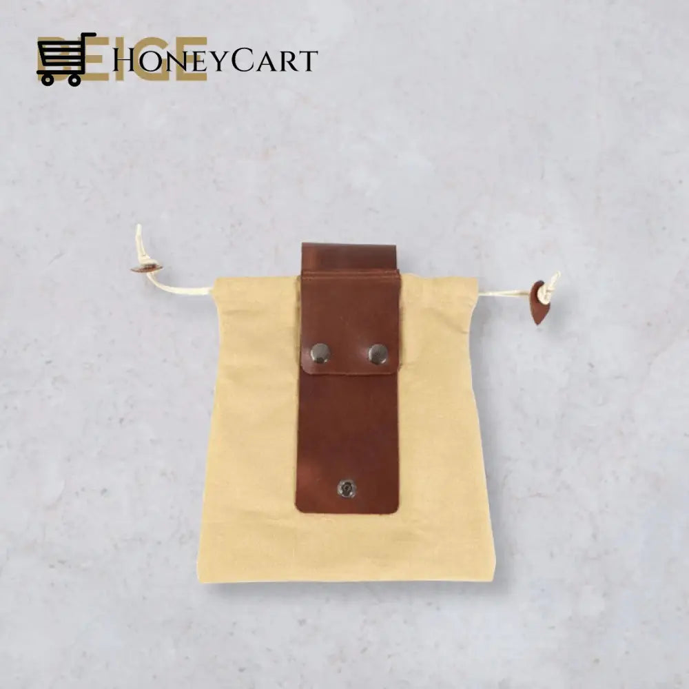 Collapsible Foraging Bag Beige Gardening Tools