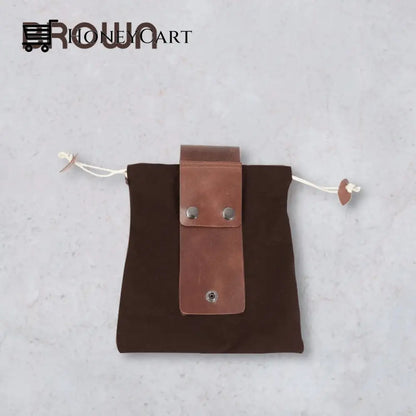 Collapsible Foraging Bag Brown Gardening Tools