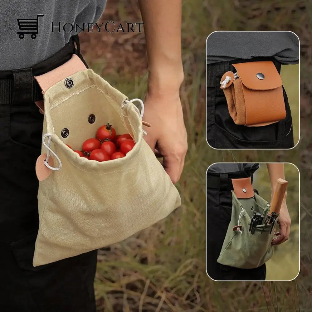 Collapsible Foraging Bag Gardening Tools
