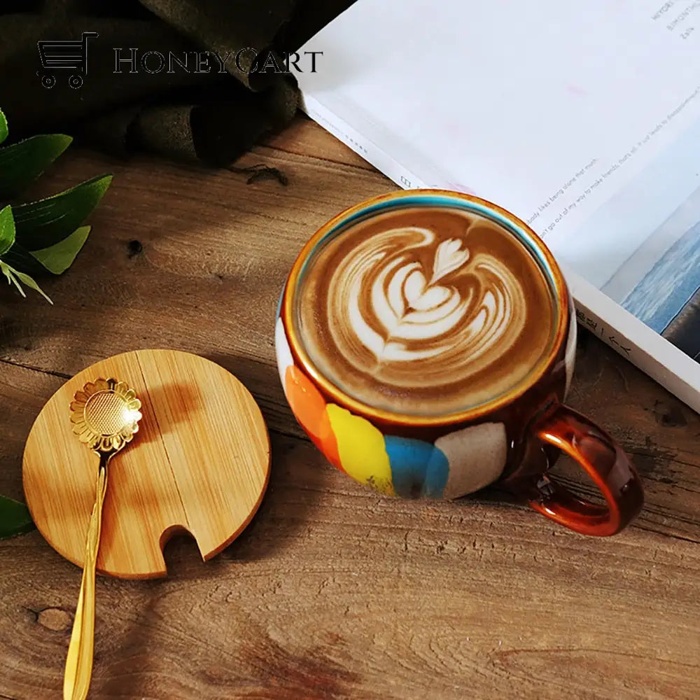 Collectible Colorful Handmade Coffee Mug Mugs