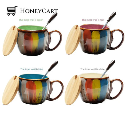 Collectible Colorful Handmade Coffee Mug Mugs