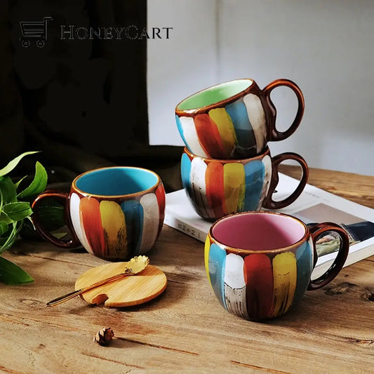 Collectible Colorful Handmade Coffee Mug Mugs