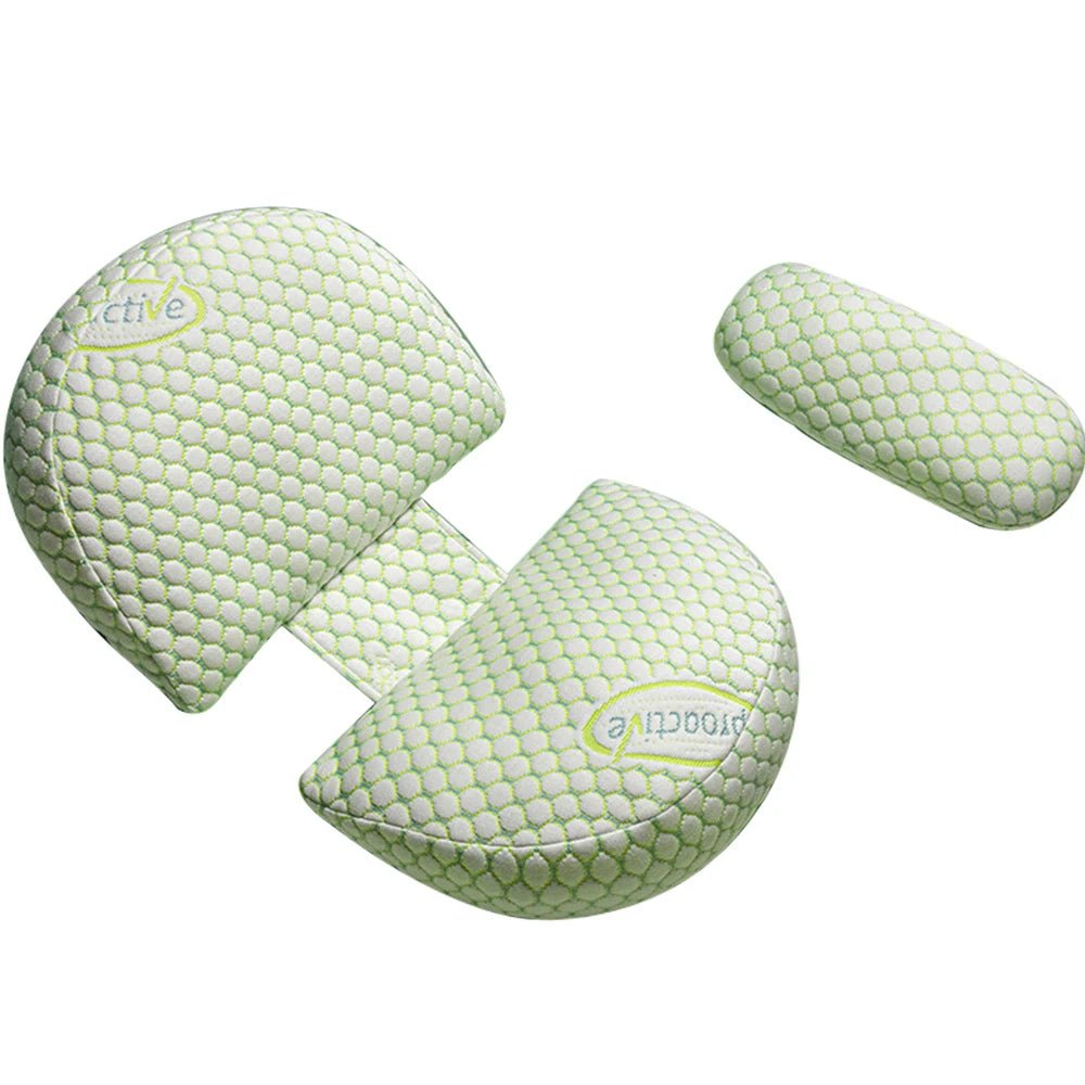 Comfort Nest - Full Body Maternity Pillow for Blissful Pregnancy Sleep, with Removable Cover