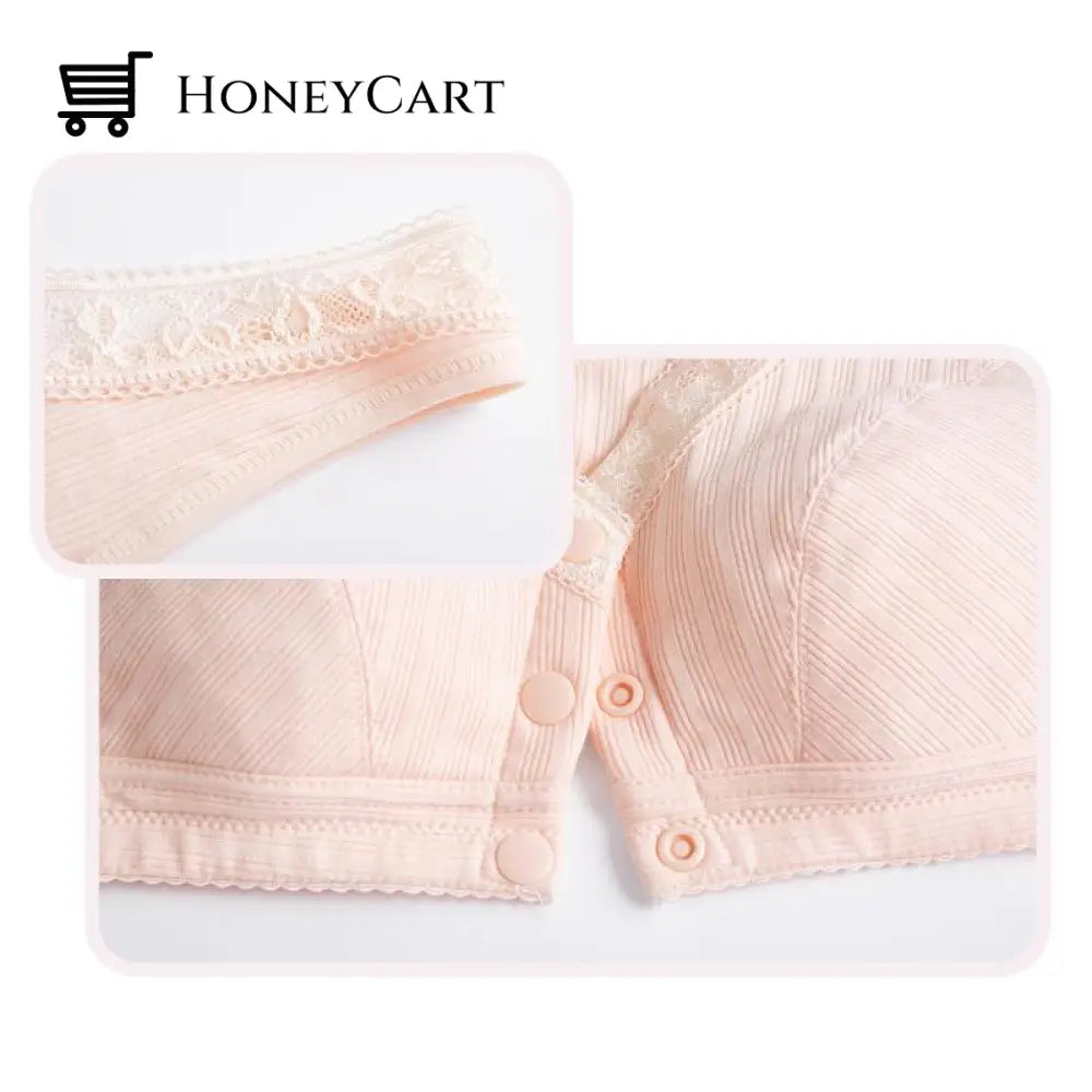 Comfortable Front Button Bra