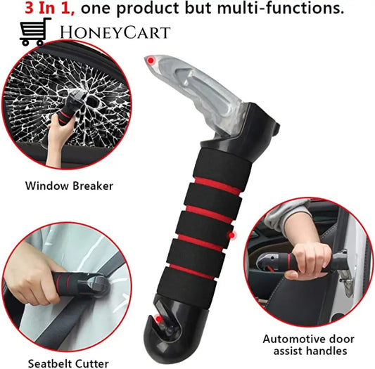 Convenient Support Assist Portable Handle - Make It Easier To Get In & Out Of Any Car!