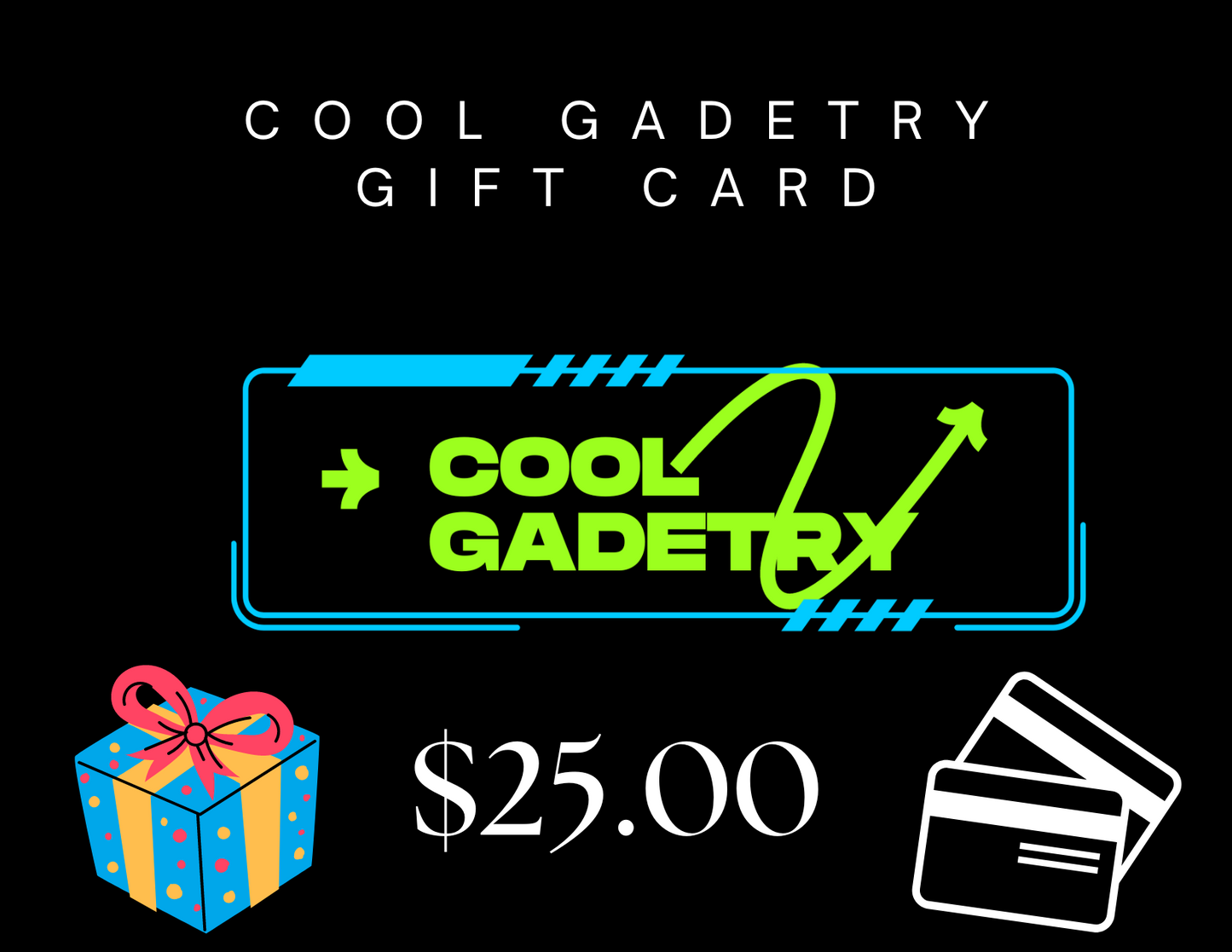COOL CADETRY Gift Card $25 (Digital)