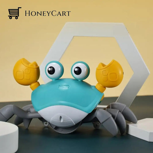 Crawling Crab Sensory Educational Toy Green