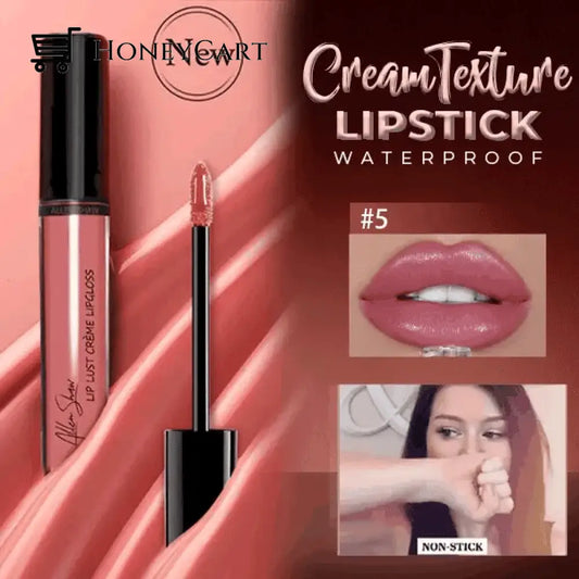 Cream Texture Lipstick Waterproof 1# Hot Sale