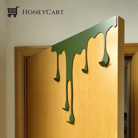 Creative Coat Hook - Carbon Steel Green Houseware & Kitchen