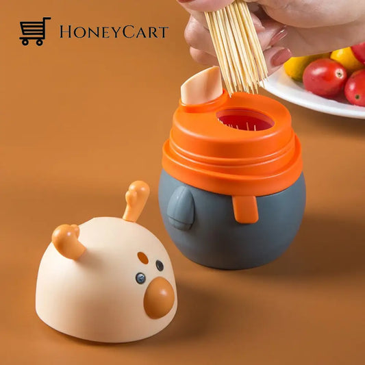 Creative Deer Automatic Toothpick Dispenser Box Toothpicks