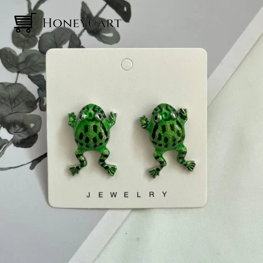 Creative Frog Earring Clips