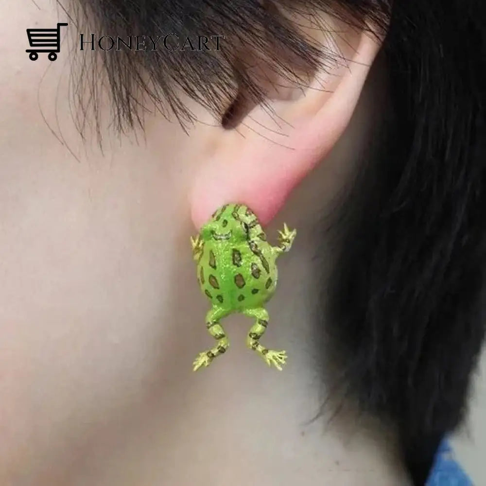 Creative Frog Earring Clips