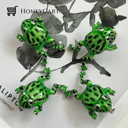 Creative Frog Earring Clips