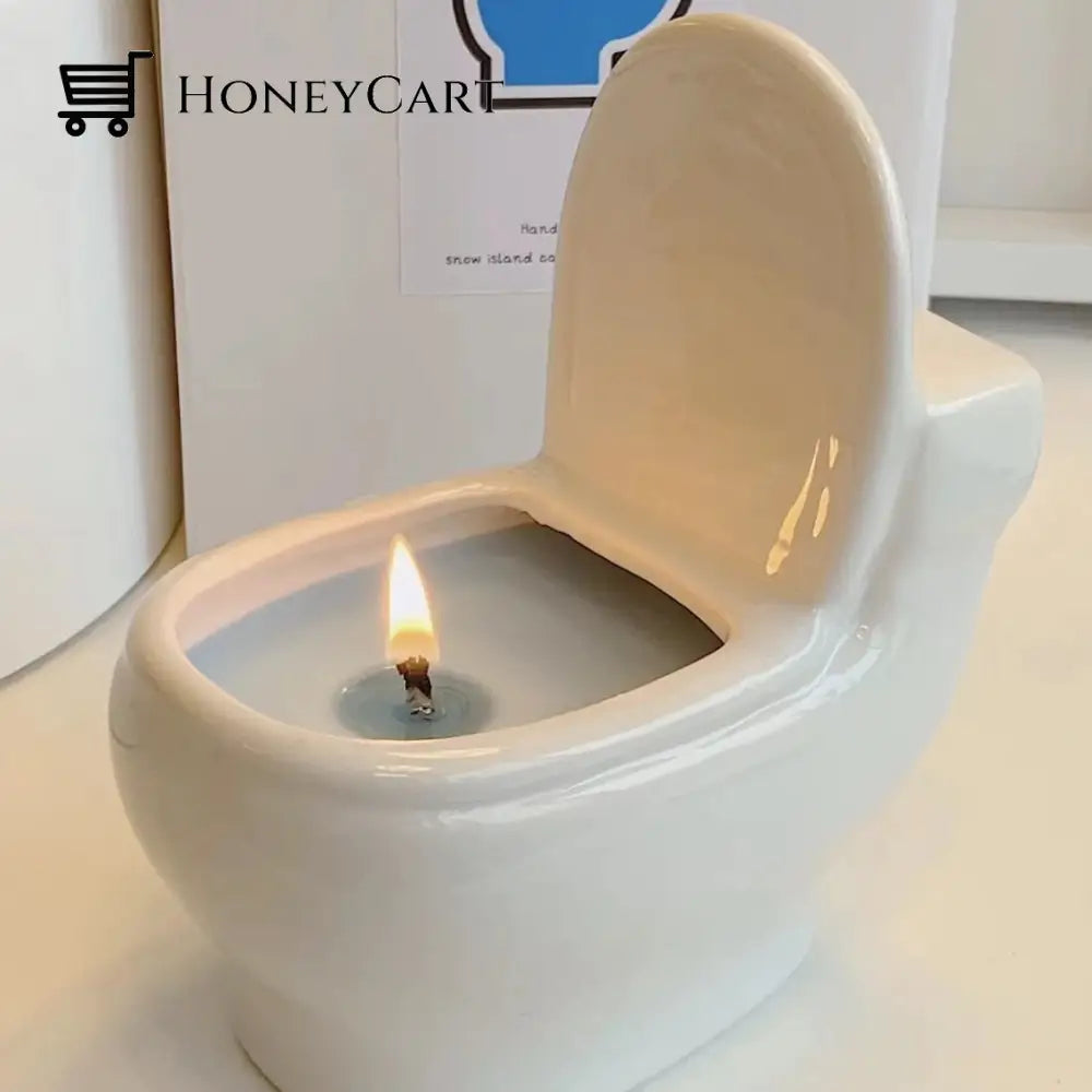 Creative Funny Toilet Aromatherapy Candle Candles