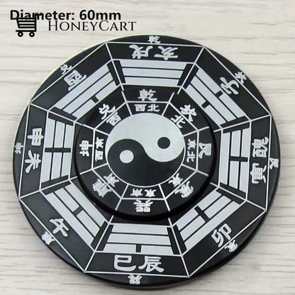 Creative Metal Ying Yang Fidget Spinner Diameter 60Mm02 Spinning Wheels