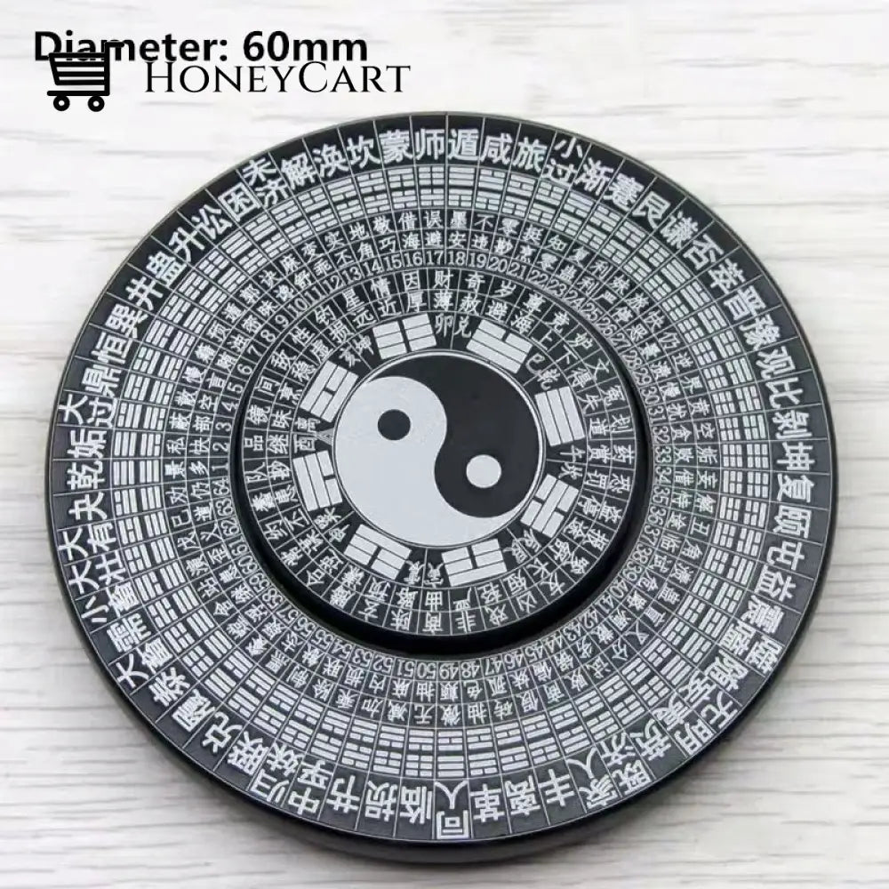 Creative Metal Ying Yang Fidget Spinner Diameter 60Mm04 Spinning Wheels