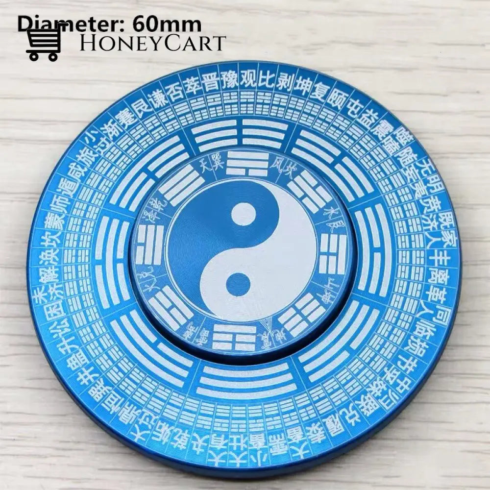 Creative Metal Ying Yang Fidget Spinner Diameter 60Mm05 Spinning Wheels