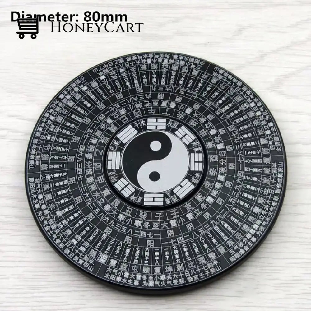Creative Metal Ying Yang Fidget Spinner Diameter 80Mm01 Spinning Wheels
