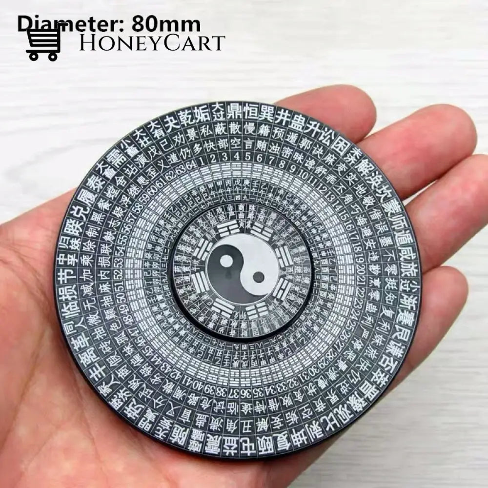 Creative Metal Ying Yang Fidget Spinner Diameter 80Mm06 Spinning Wheels