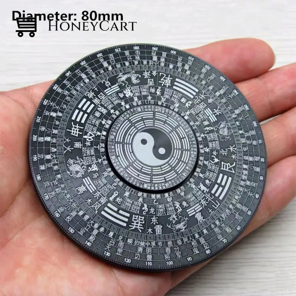 Creative Metal Ying Yang Fidget Spinner Spinning Wheels