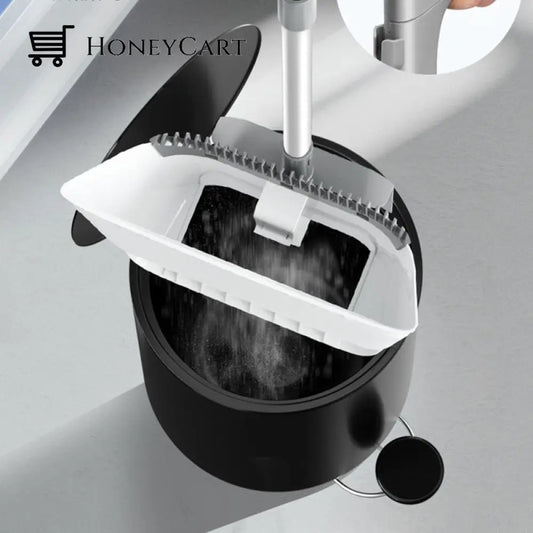 Creative Self-Cleaning Foldable Dustpan Broom Dustpans