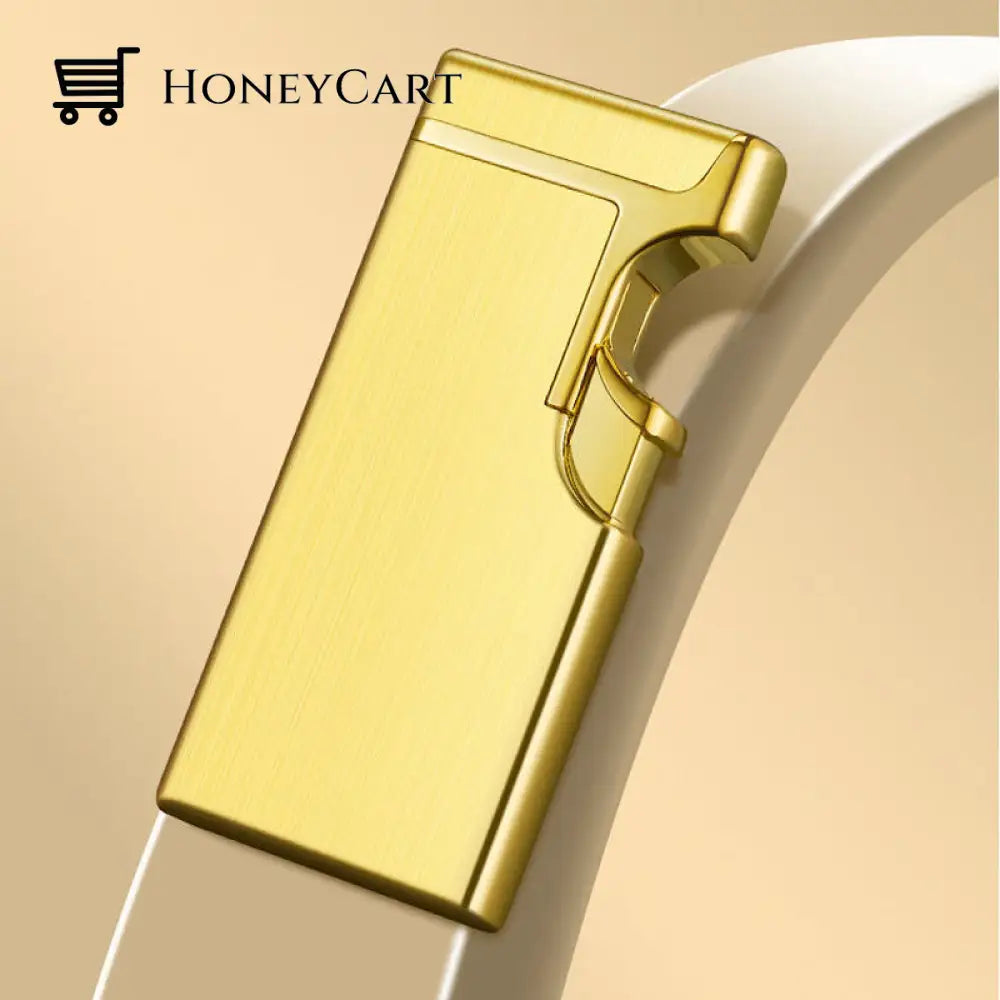Creative Windproof Dual Flame Refillable Gas Lighter