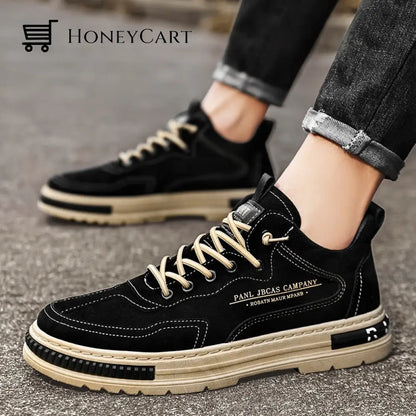 Crusty Leather Work Boots
