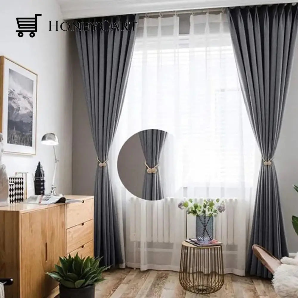 Curtain Straps With Magnetic Curtain Buckle