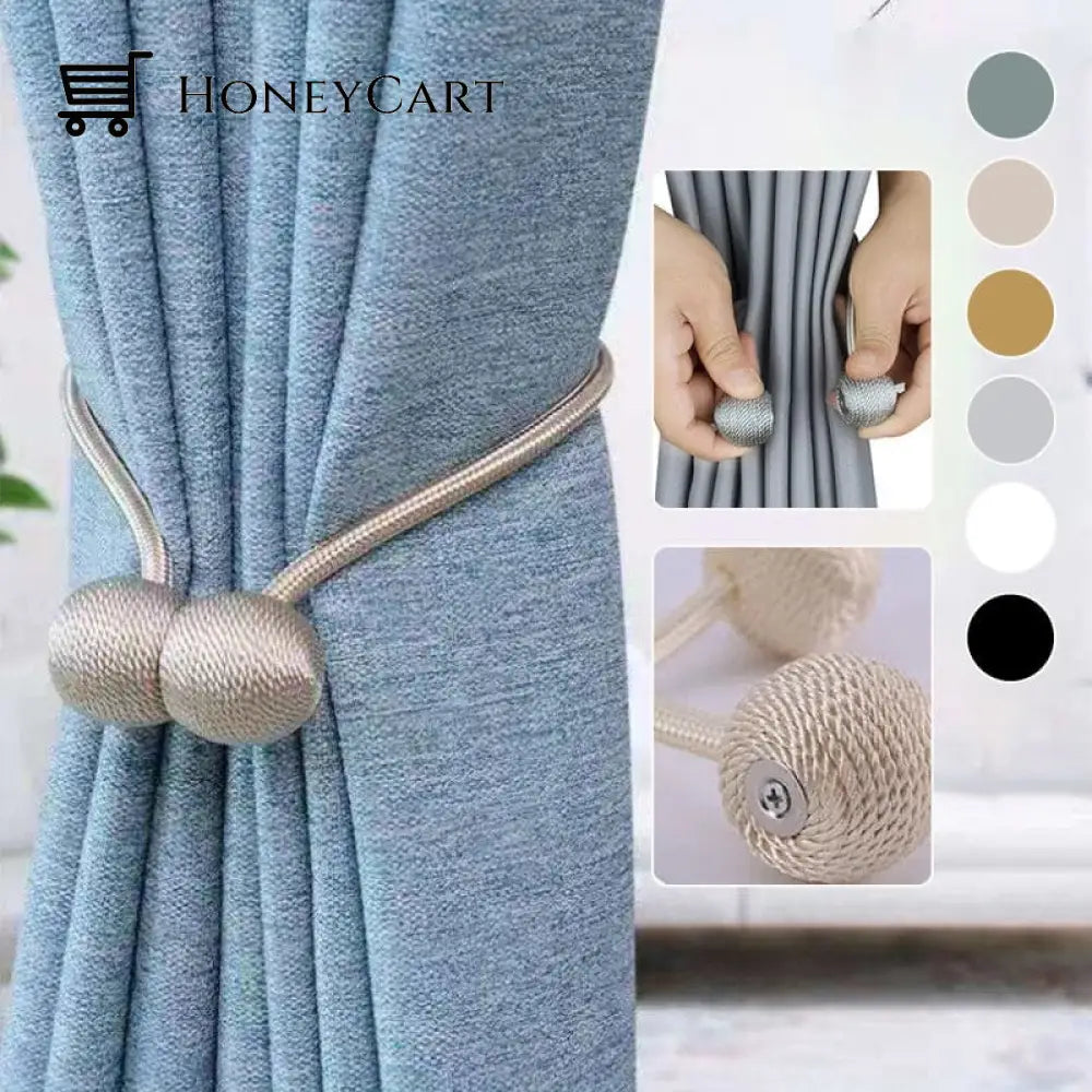 Curtain Straps With Magnetic Curtain Buckle