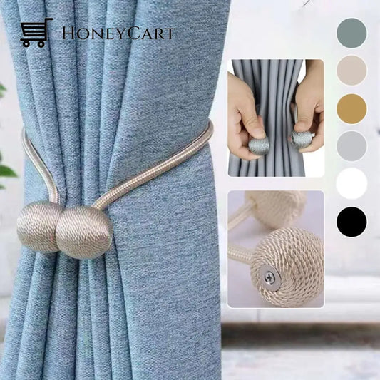 Curtain Straps With Magnetic Curtain Buckle